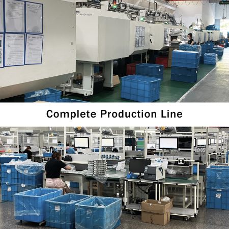 complete productielijn voor glasvezelverdeelkasten